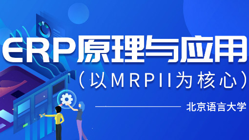ERP原理与应用
